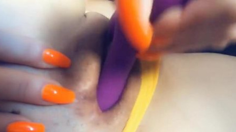Horny🥵 wife receives explosive climax🚀 from own fingers on steamy sex sessions