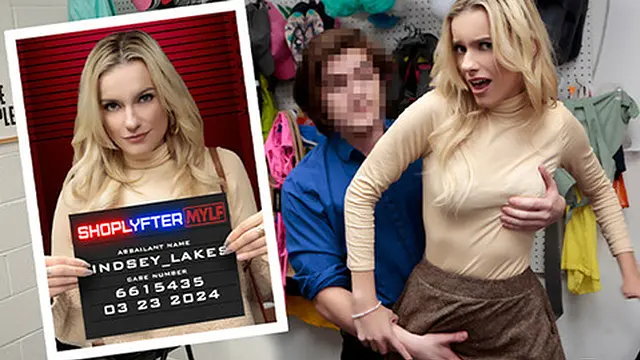 Lindsey Lakes, The Reverend�s Wife, Has Been Caught Shoplifting In The Local Mall - ShoplyfterMYLF