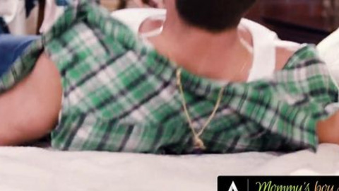 Big-titted, curvy cougar milks hot maintenance man's cock🌭 with slippery, dirty-talkin' seduction!