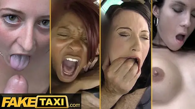 Fake Taxi Cumshot Compilation with Ebony MILF &mdash;  Facials &mdash;  Creampie &mdash;  Doggy Style &mdash;  and Cumming on Pussy🌮️