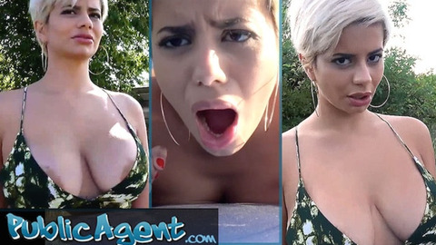 Public Agent - Latina MILF tits were too big to resist