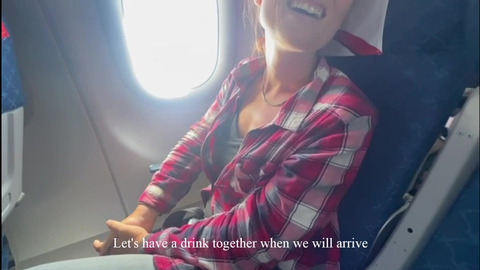 Flyin' high on cock🌭 in the air... got screwed by a porn star on a French charter flight.