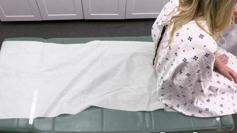 Charlie's naughty😈 nurse prep Lily for doc's naughty😈 threesome fuck fest