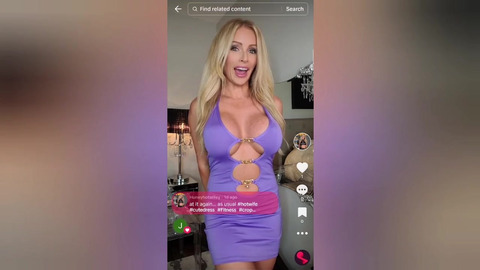 Raunchy TikTok Temptress Provides Intimate Thriller View