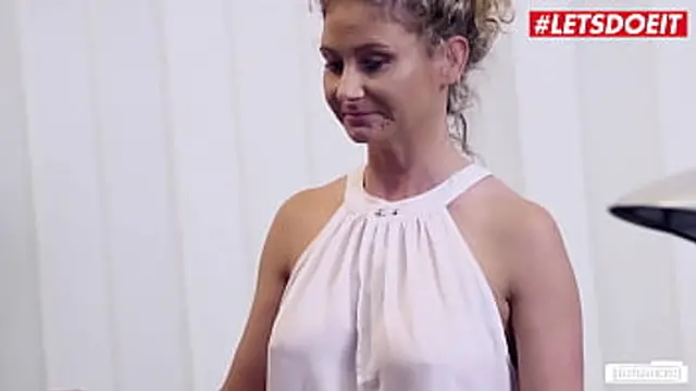 LETSDOEIT - #Izzy Mendosa #Mr  Massive Wide Rod - Milf Secretary Boss Rough Sex For Raise