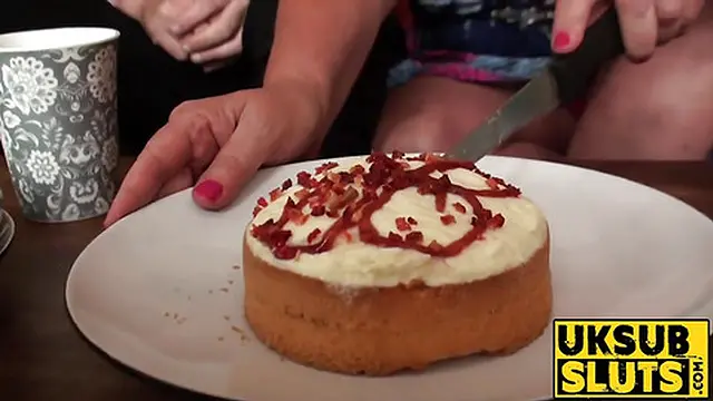 UKSubSluts com - Luscious mature sub delights young man with playful intimacy