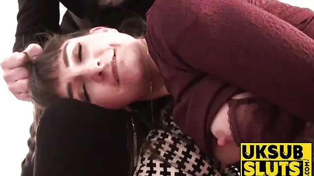 UKSubSluts com - Adreena Winters′ soaked pussy🌮️ filled with toy and a dominant lover′s touch