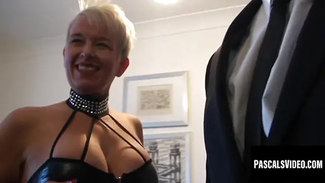 Scarla Swallows gulps cum after intense anal sex session