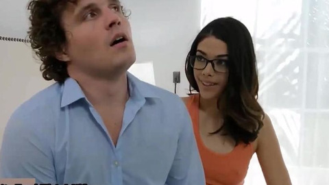 Student harmony wonder takes a tutors educated creampie