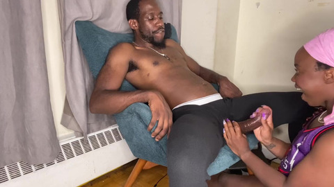 Black cock🌭 challenge with ebony milf