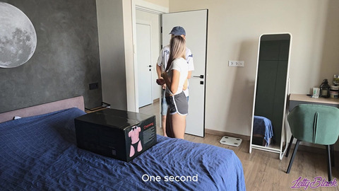Courier Gets Into Unexpected Threesome With Letty Black And Tantaly Doll