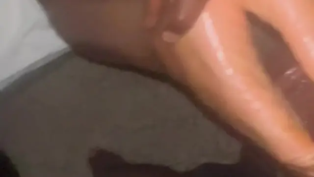 French tipped toes and thick bbc cumshot