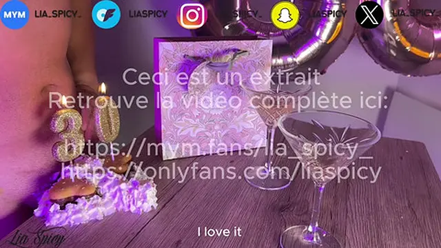 Défonce anal pour les 30 ans de Lia Spicy
