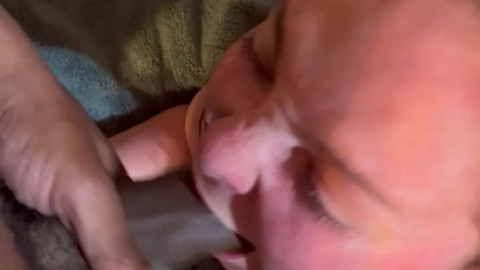 My dick is rock hard I m face fucking her nonstop all she wants to do is suck my dick and gag ????????