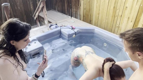 Final round: Cleaner gives them one last wild finish ? Full uncensored on my page (Eva Elfie)