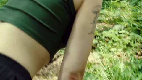 Lesbian Domination in the Forest: Lezdom, Bondage and Pussy Eating with Mushroom Sofi (Eva Elfie)