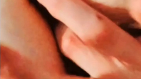 Watching her play with that tight pussy