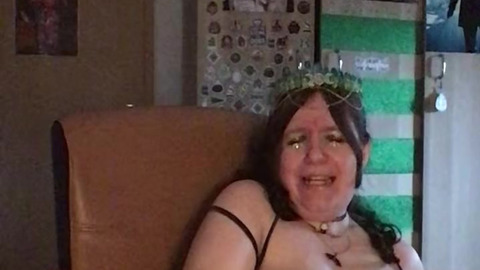 Nymeria Malfoy playing herself with golden snitch —  Slytherin cosplay