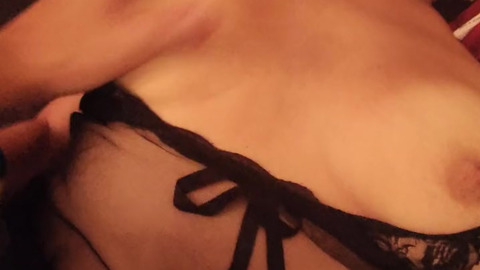 Sexy fitness wife in stockings stars in porn for the first time