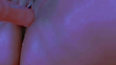 Therealbrookss upclose Sex machine squirt and orgasm