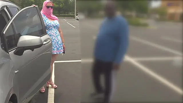 Big juicy fat ass busty white girl having sex in car - BBW ssbbw milf in mini dress creampie twice