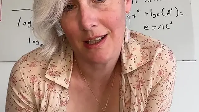 If You Cum then You′ll Be Able to Focus on Math - Big Boob School Teacher JOI Countdown