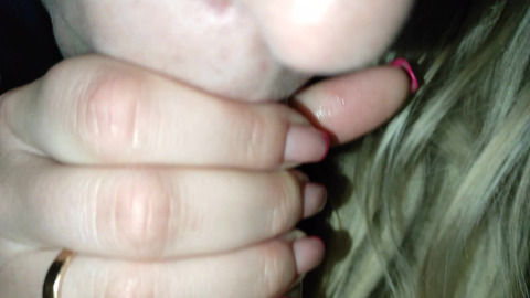 Beautiful Milf Sucking stepson's Big Dick - POV - Taboo Room