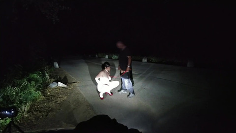 Her parents think she's staying over at a friend's house.