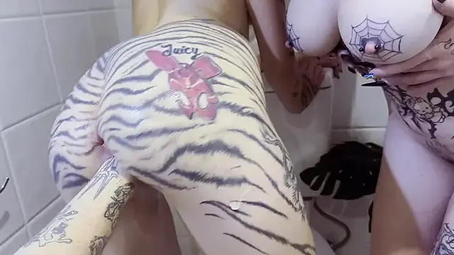 European Slut takes a dick and fist in pussy