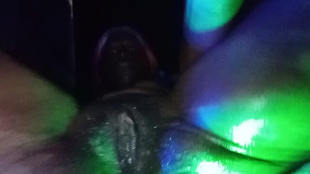 Close-up of juicy pink hole getting drilled erect