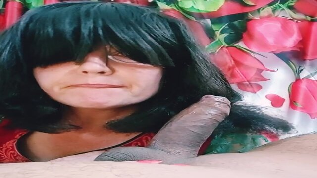 OLDER WOMAN seduces stepson with black tool invasion