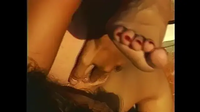 Two petite lesbians explore each other's bodies