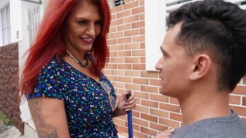 I discovered forbidden lust with my buddy's mom, a 50-year-hot cougar seeking revenge