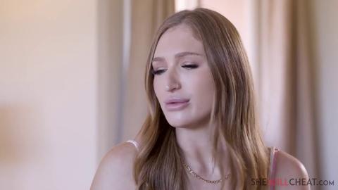 Skylar Snow gets her cheating, taboo ass🍑 pounded by two studs.