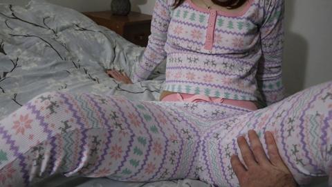Stepsister and Stepbrother, don't even think about penetration, just keep rubbing my tight pussy🌮️ all day!