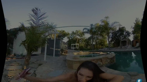 Married cougar cheats on husband with horny🥵 stud Sadie Holmes in nasty VR escapade