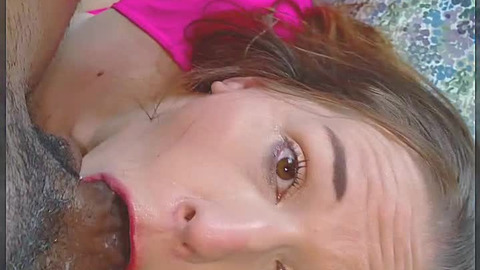 She Swallows Massive BBC Cock🍆