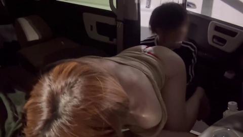 Young dude sneaked peak, then got hard-on request met with messy creampie