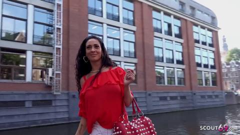 German Scout - 'Rough' ass🍑-fuck casting for skinny labia milf Morgen