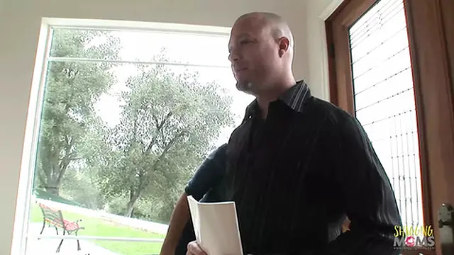 Blowjobs & sofa screwing: mature MILFs bring home the nasty &mdash;  massive knockers