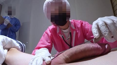 7 DAY: TWO NURSES scrutinized my unbridled member in the sanctum