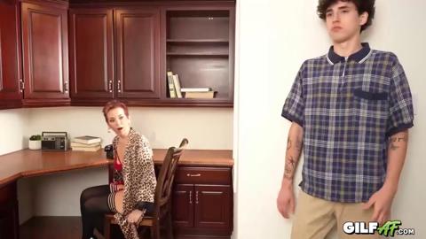 I Bang geriatric beauties! Ruby Lynne platinum curls MILF gang bang