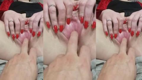 Masterful Wife Dominates Her Lover Wearing Seductive Undergarments, Displaying Her Pussy✌ and Enjoying Ravished