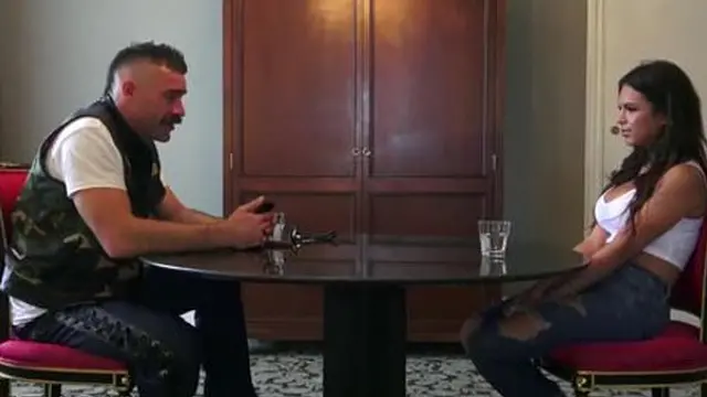 Autumn Falls receives intense passion in a wild &mdash;  explicit encounter