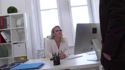Blowjob Brigade - Cum-Filled Filing Frenzy