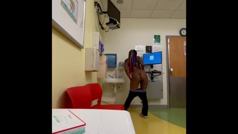 Medical Masturbation Leads to Squirt in Hospital!